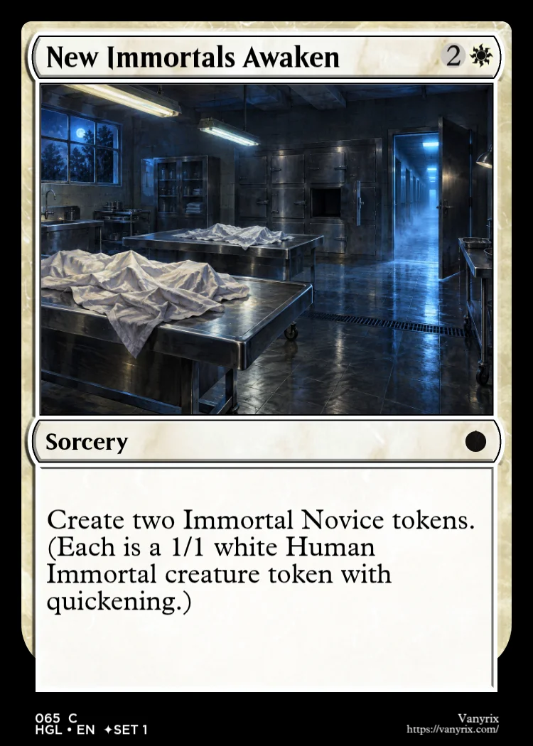 New Immortals Awaken
