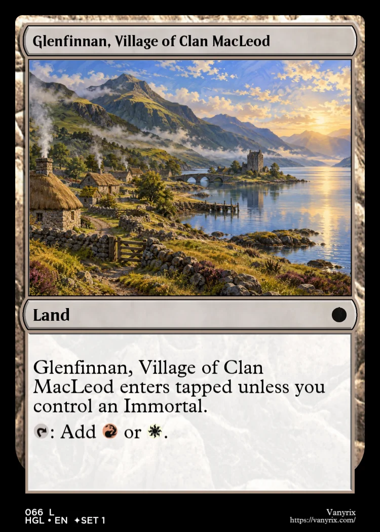 Glenfinnan, Village of Clan MacLeod