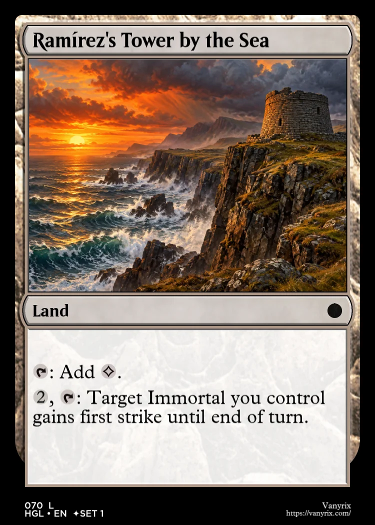 Ramírez's Tower by the Sea