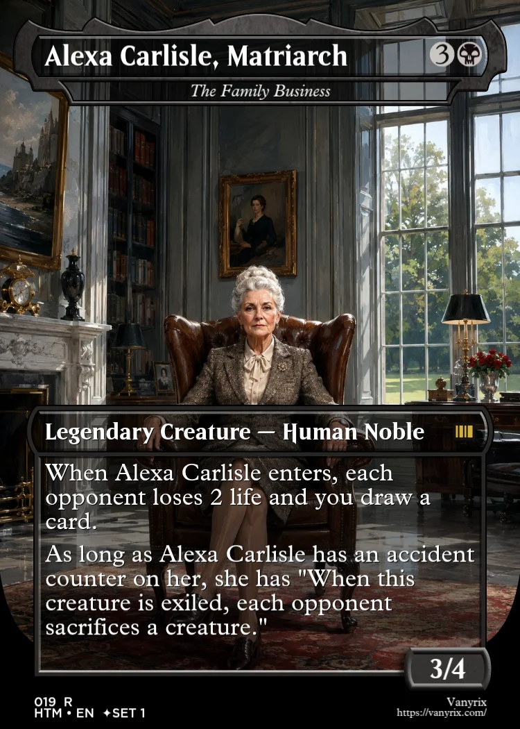 Alexa Carlisle, Matriarch