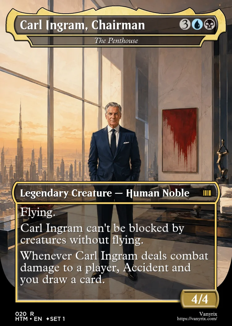 Carl Ingram, Chairman