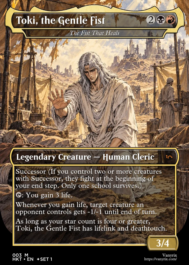 Toki, the Gentle Fist