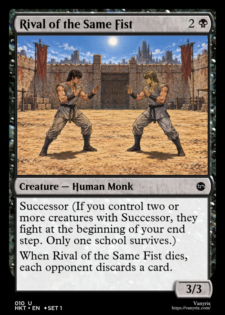 Rival of the Same Fist