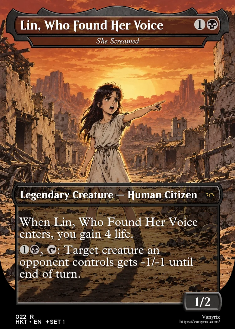 Lin, Who Found Her Voice
