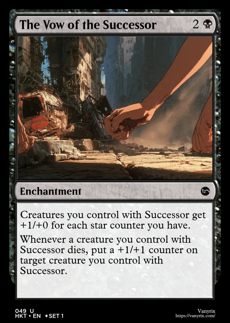 The Vow of the Successor