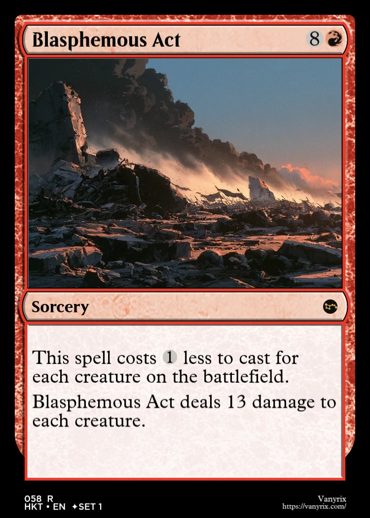 Blasphemous Act