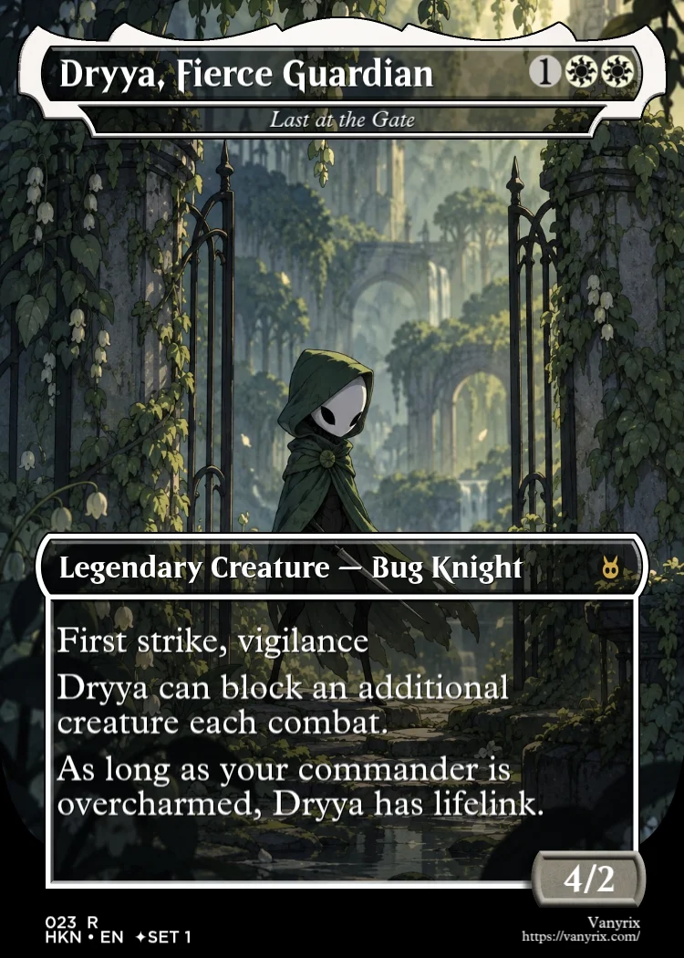Dryya, Fierce Guardian