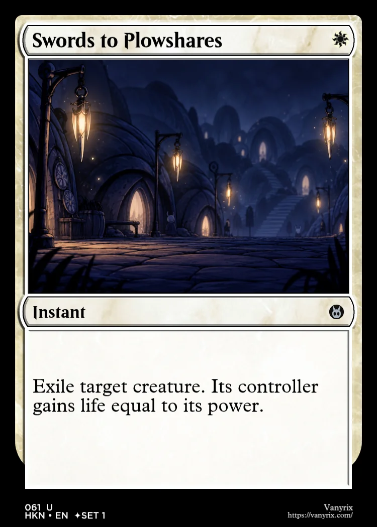 Swords to Plowshares