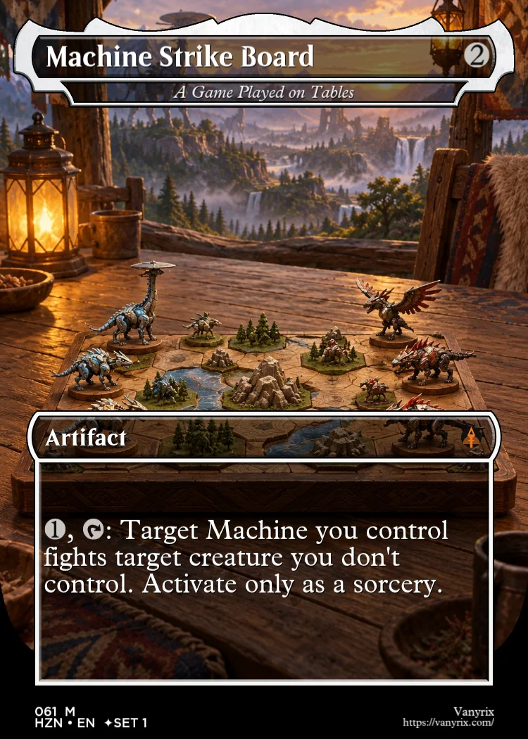 Machine Strike Board