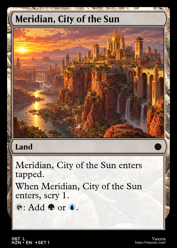 Meridian, City of the Sun