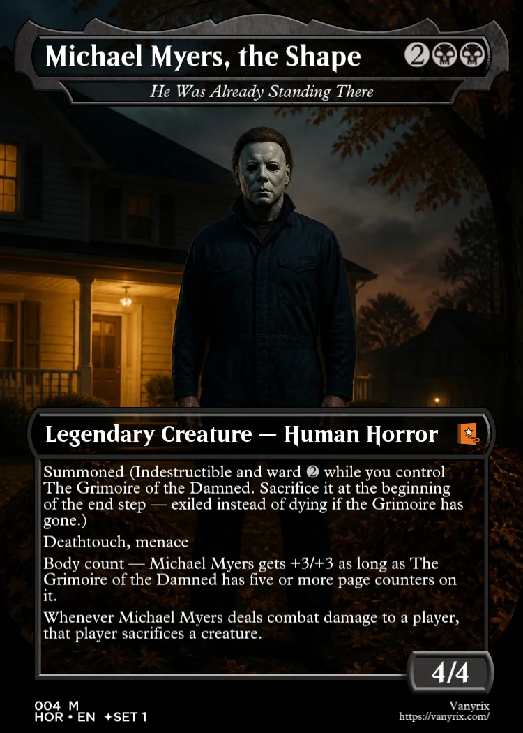 Michael Myers, the Shape