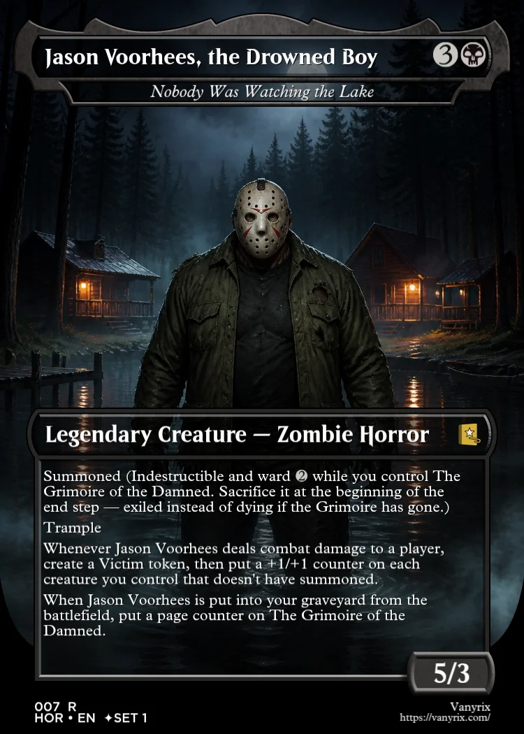 Jason Voorhees, the Drowned Boy