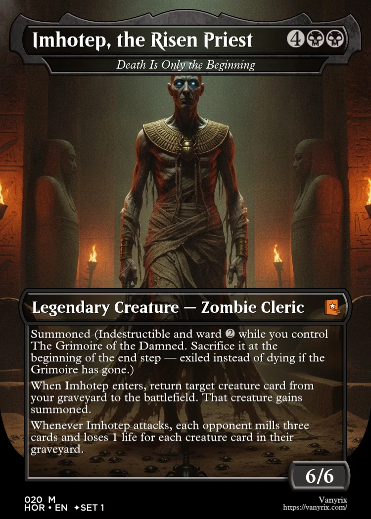 Imhotep, the Risen Priest