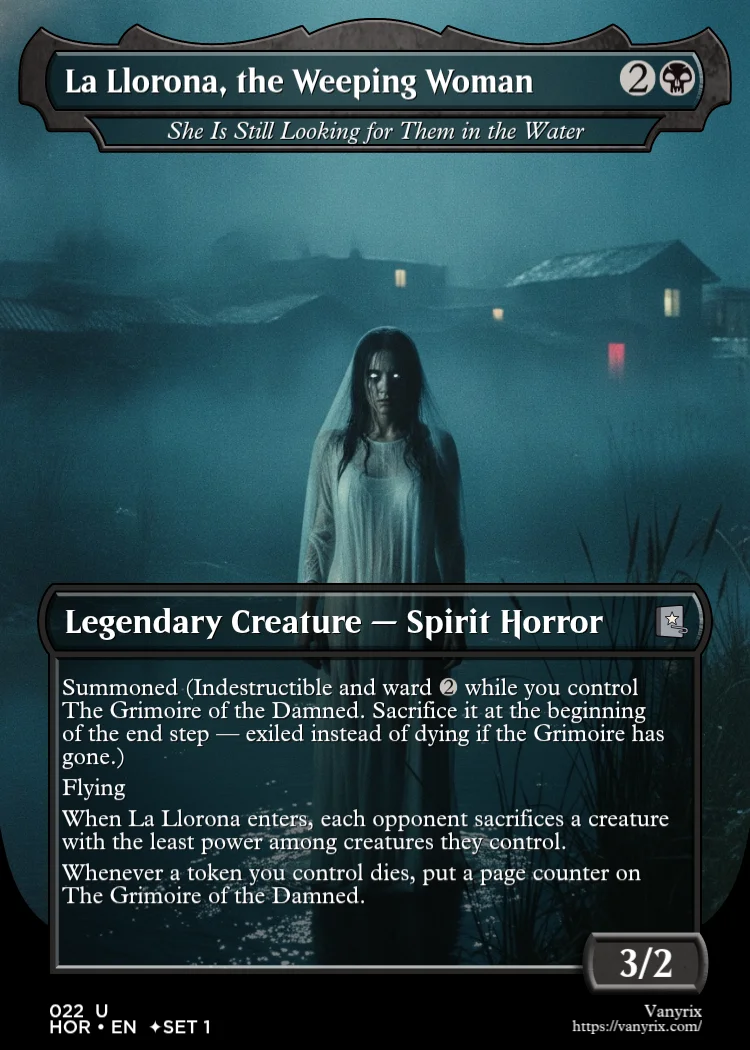 La Llorona, the Weeping Woman
