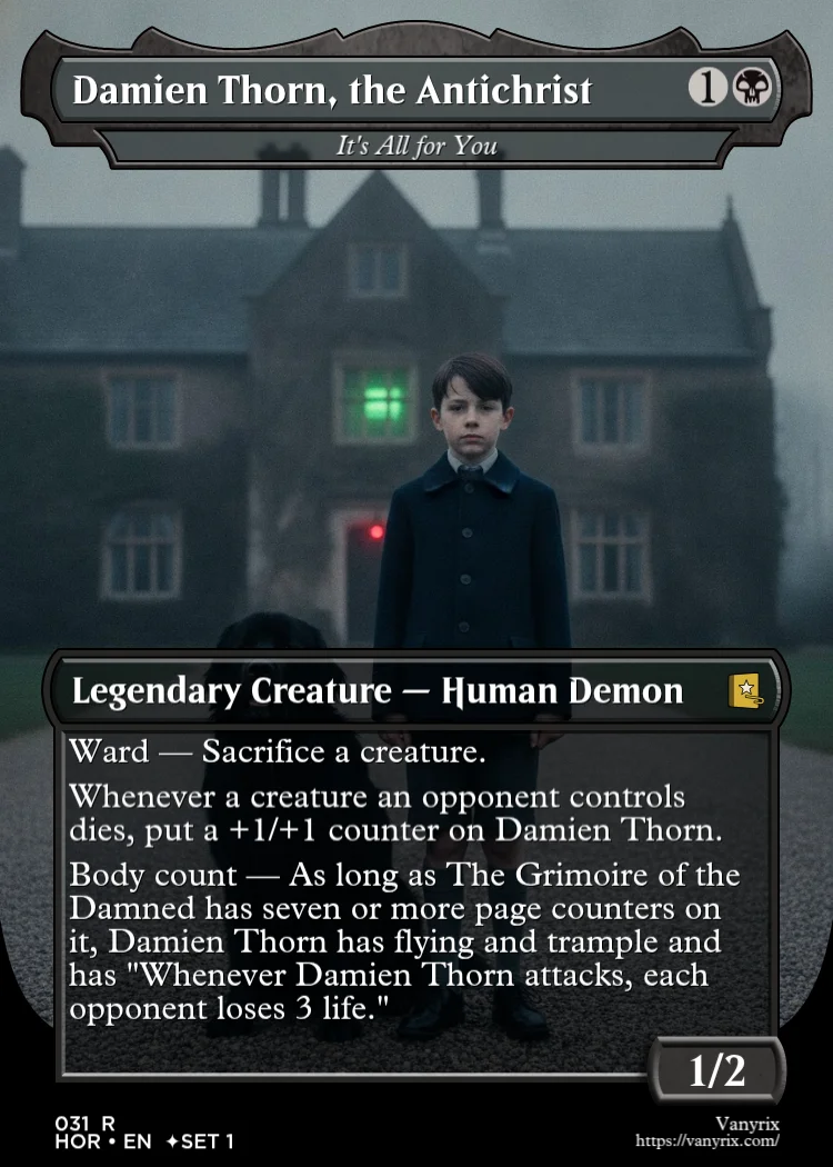Damien Thorn, the Antichrist