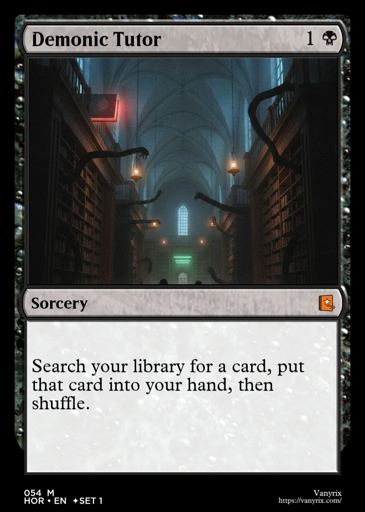 Demonic Tutor