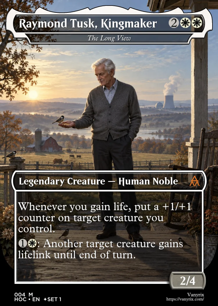 Raymond Tusk, Kingmaker