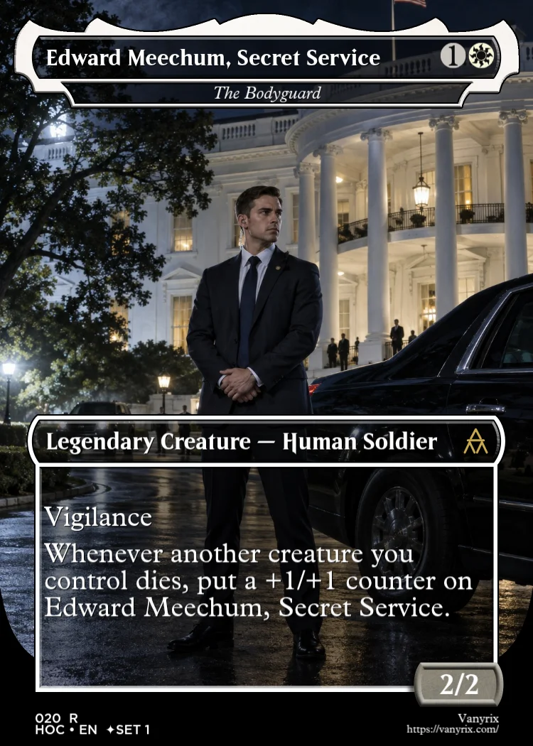 Edward Meechum, Secret Service