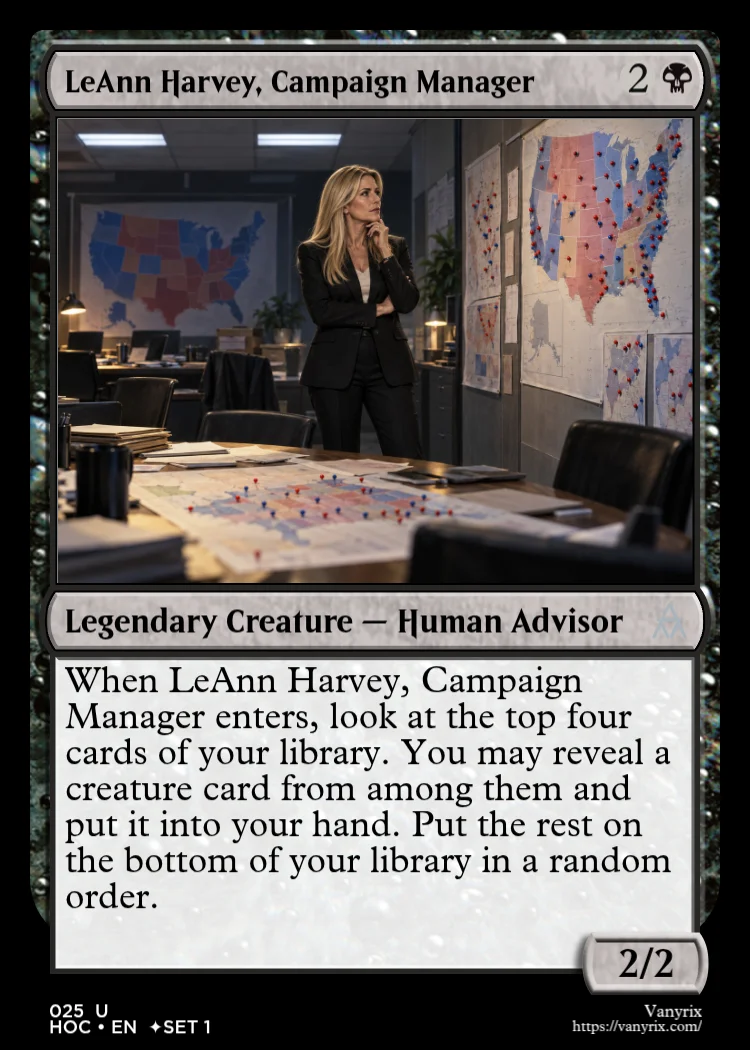 LeAnn Harvey, Campaign Manager