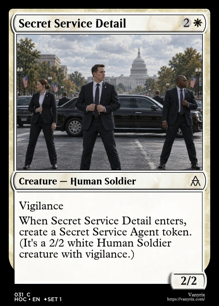 Secret Service Detail