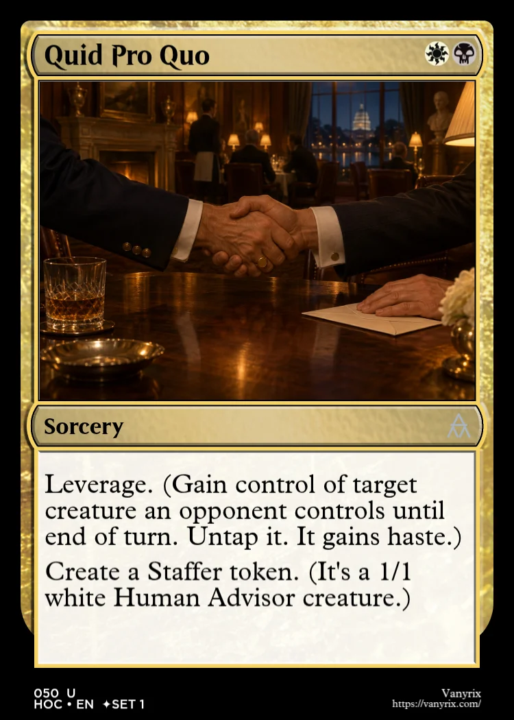 Quid Pro Quo
