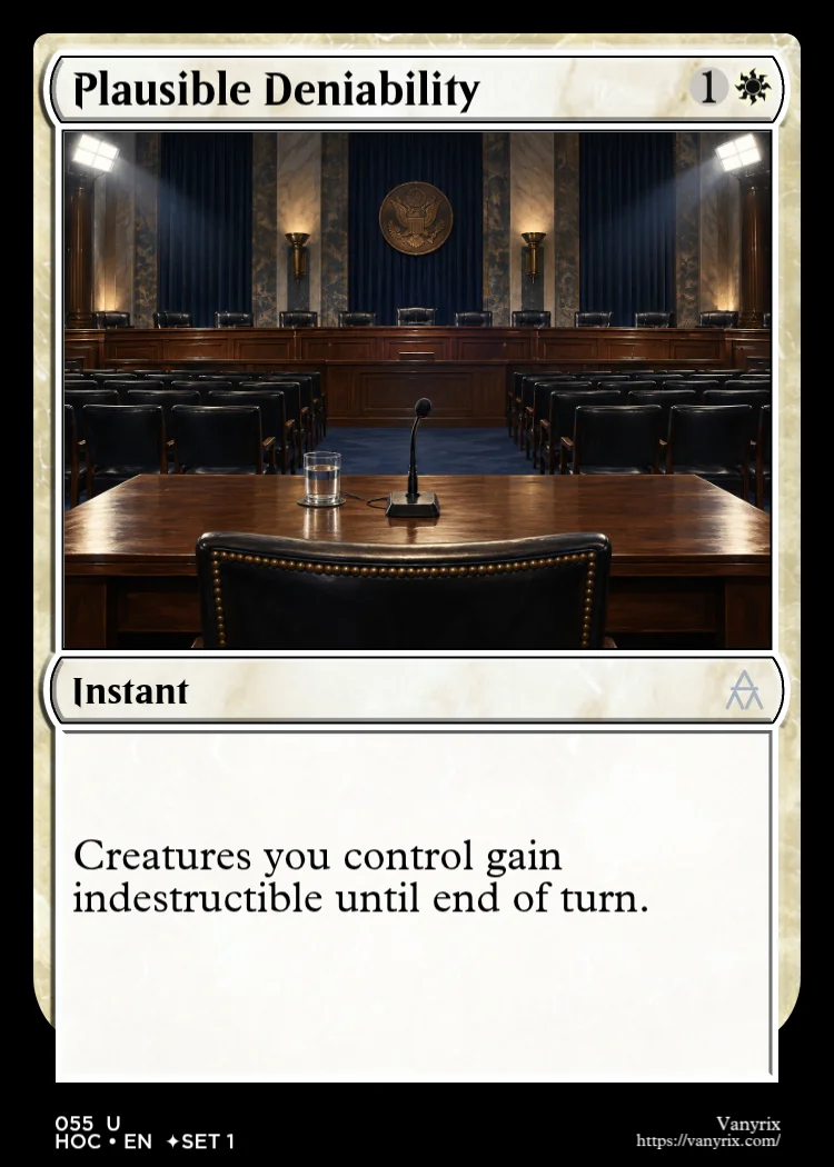Plausible Deniability