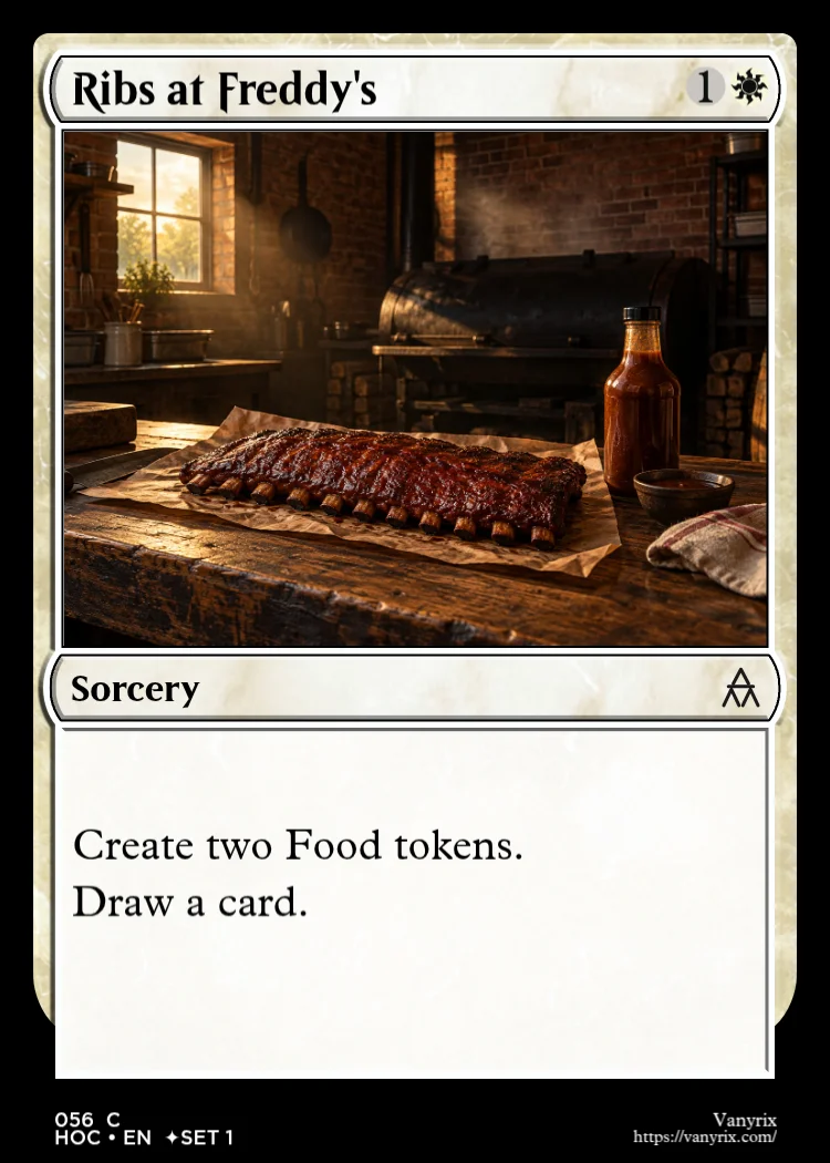Ribs at Freddy's