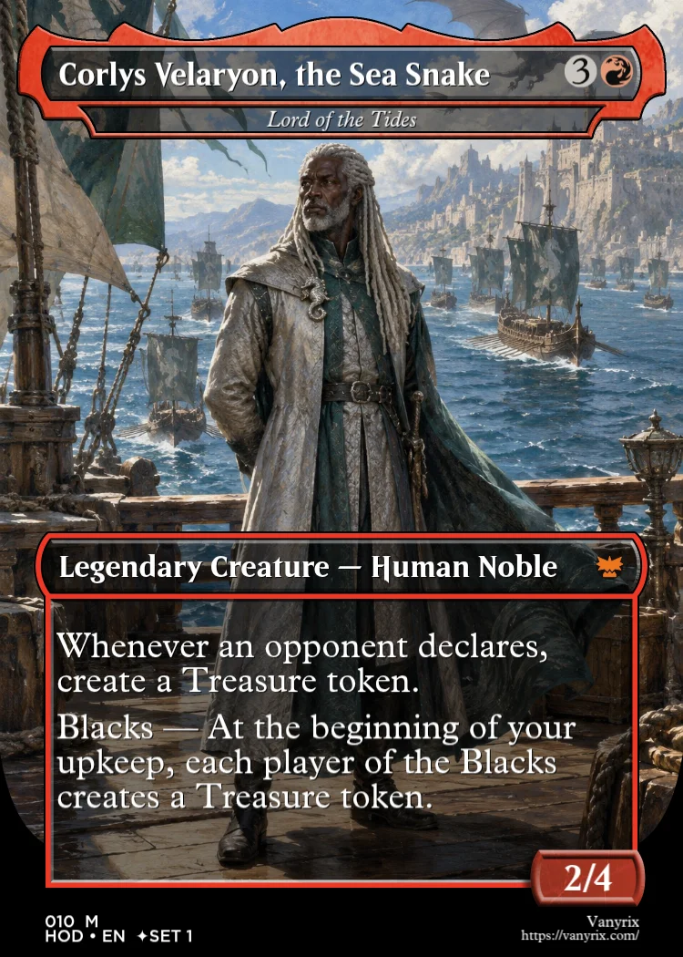 Corlys Velaryon, the Sea Snake
