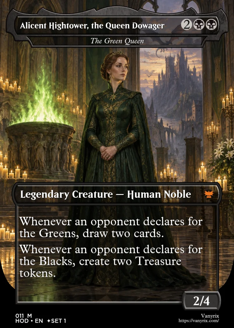 Alicent Hightower, the Queen Dowager