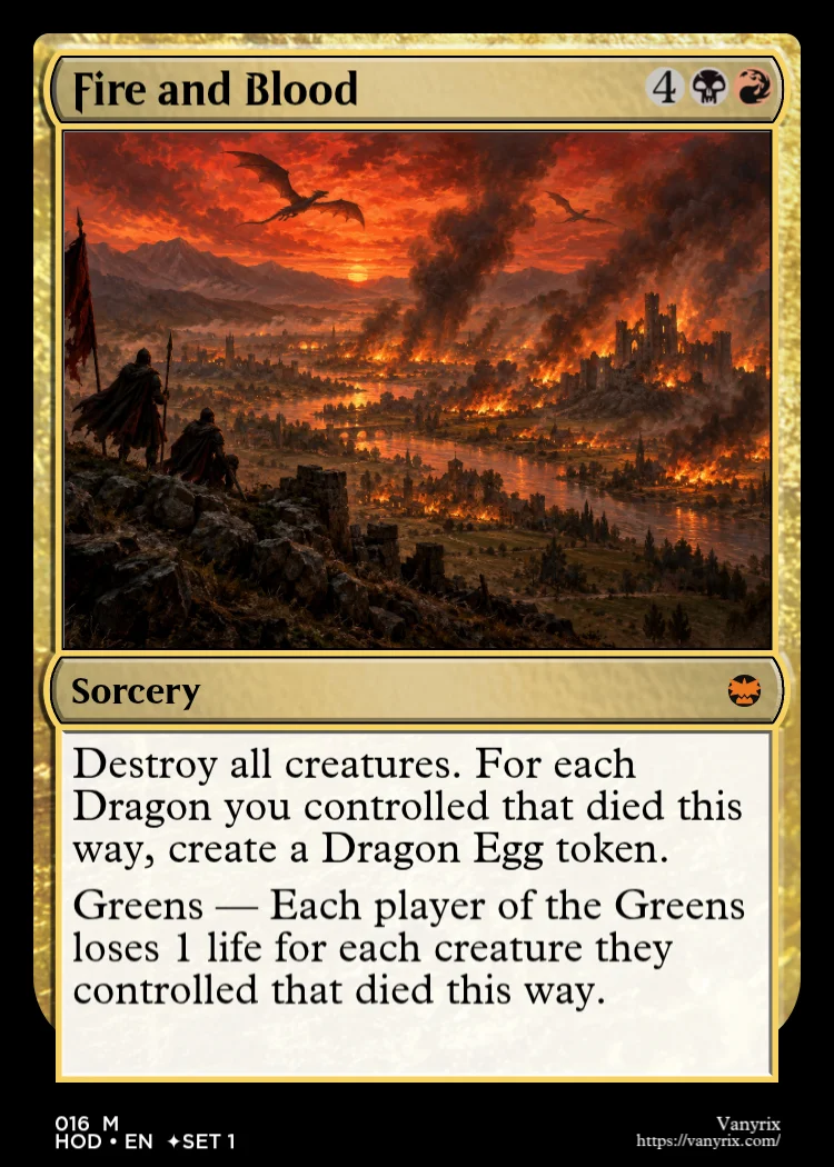 Fire and Blood