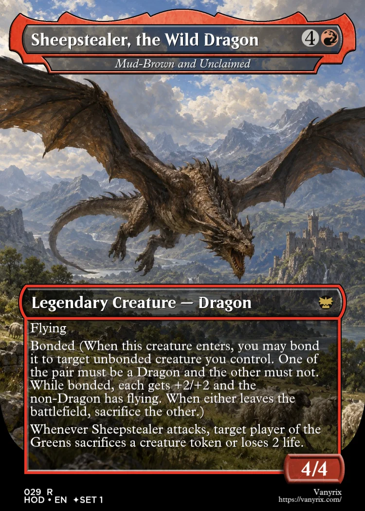 Sheepstealer, the Wild Dragon