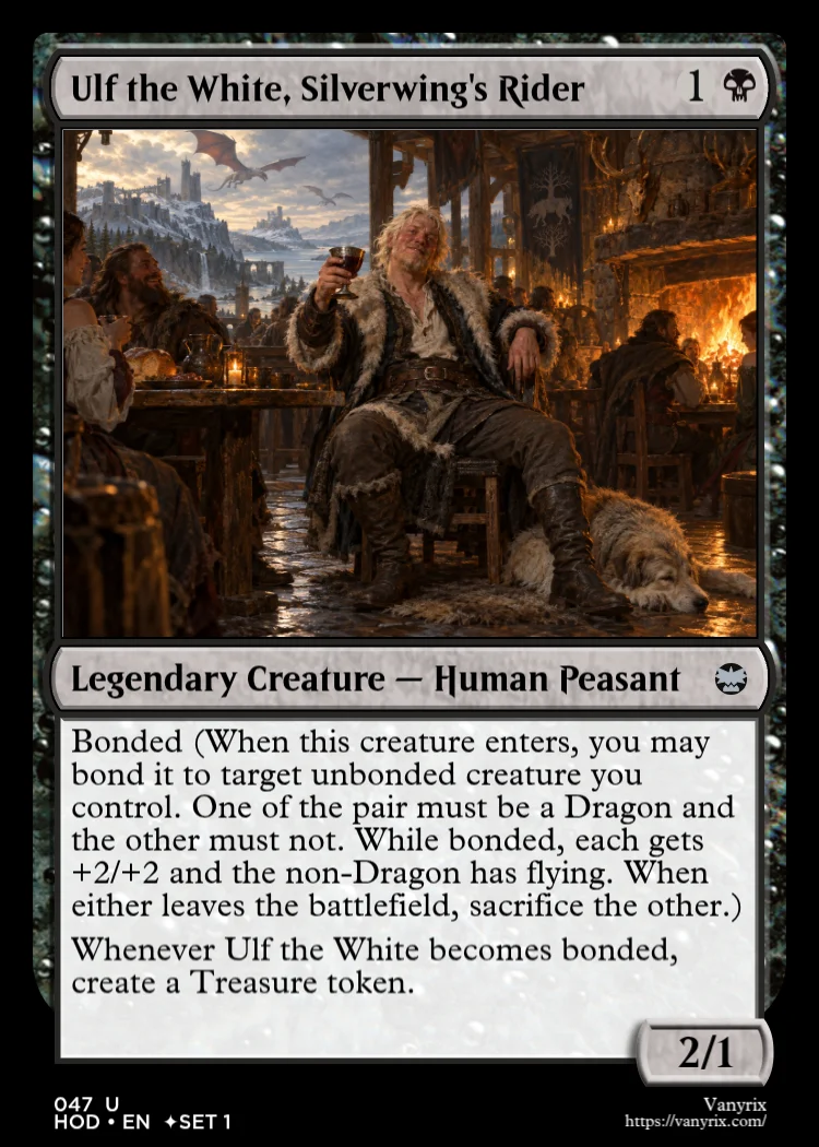Ulf the White, Silverwing's Rider