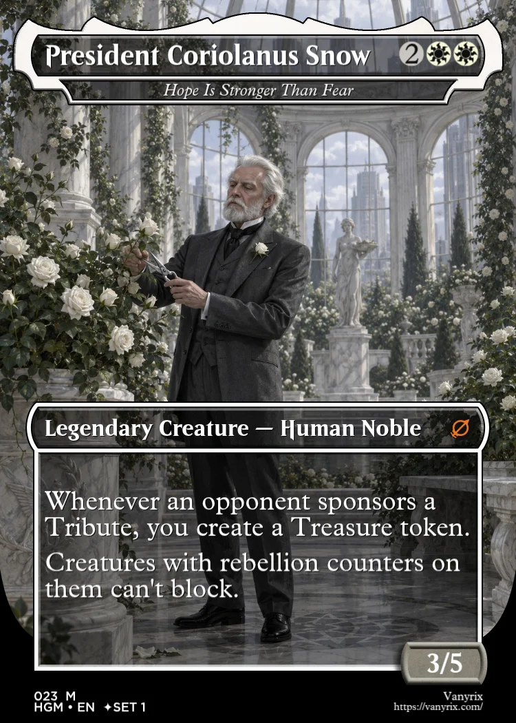 President Coriolanus Snow