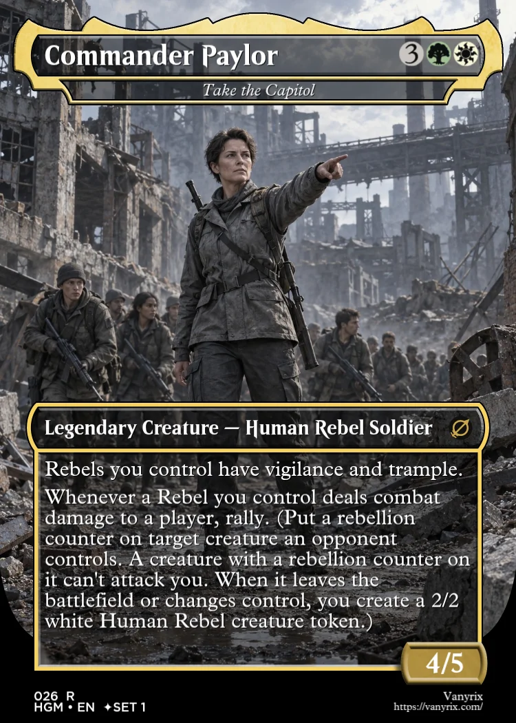 Commander Paylor