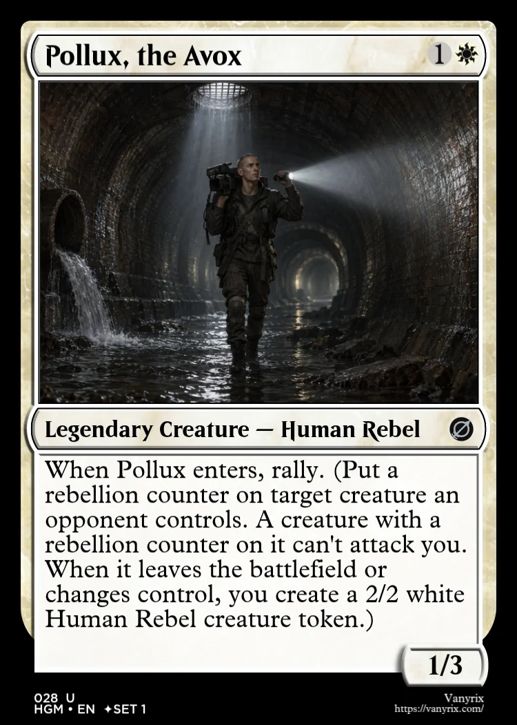 Pollux, the Avox