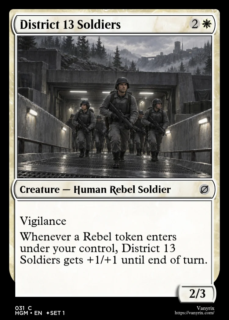 District 13 Soldiers