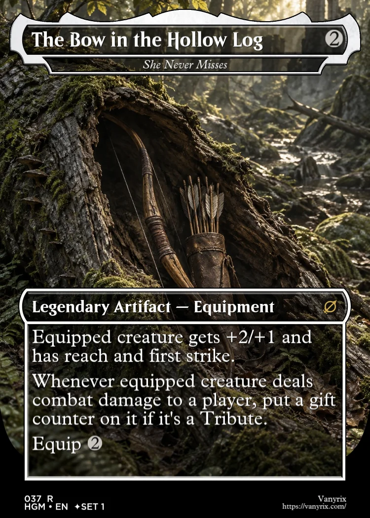 The Bow in the Hollow Log