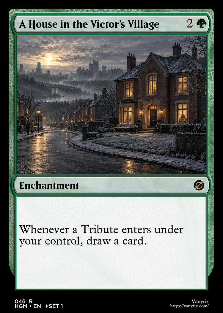 A House in the Victor's Village
