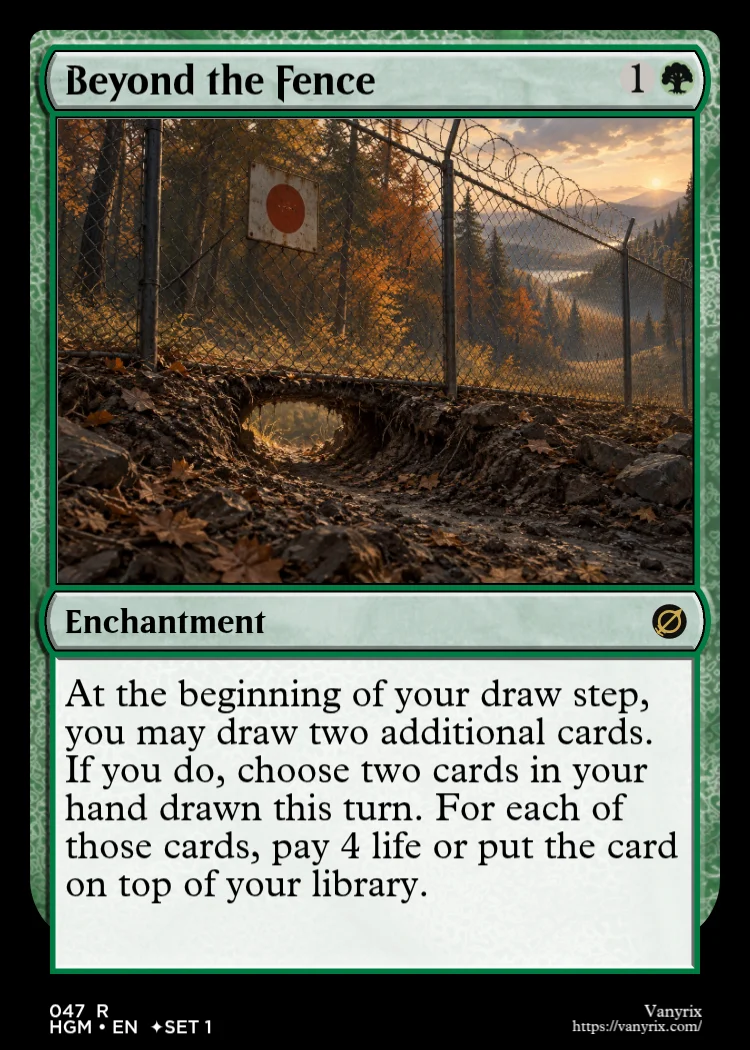 Beyond the Fence