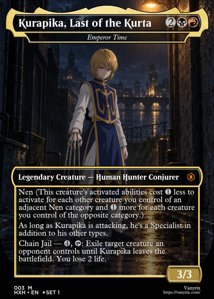 Kurapika, Last of the Kurta