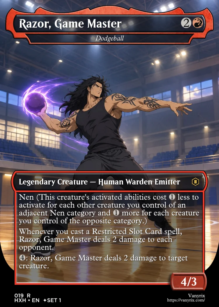 Razor, Game Master