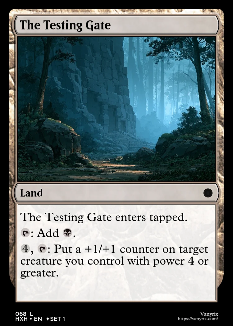 The Testing Gate
