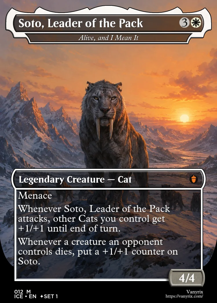 Soto, Leader of the Pack