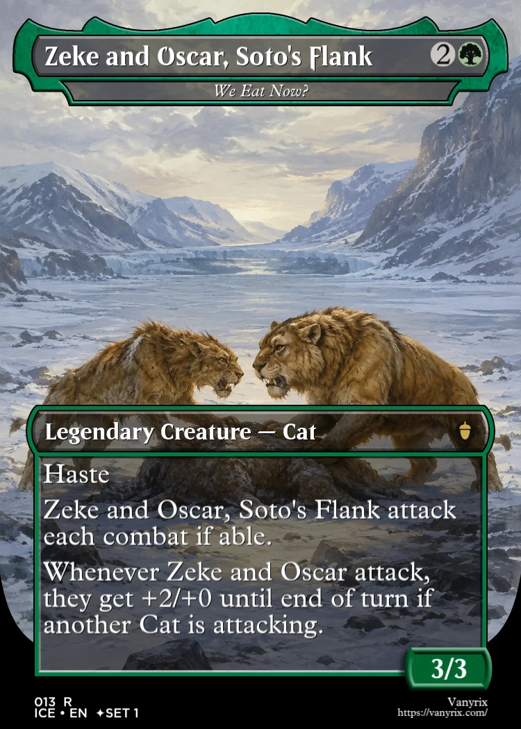 Zeke and Oscar, Soto's Flank