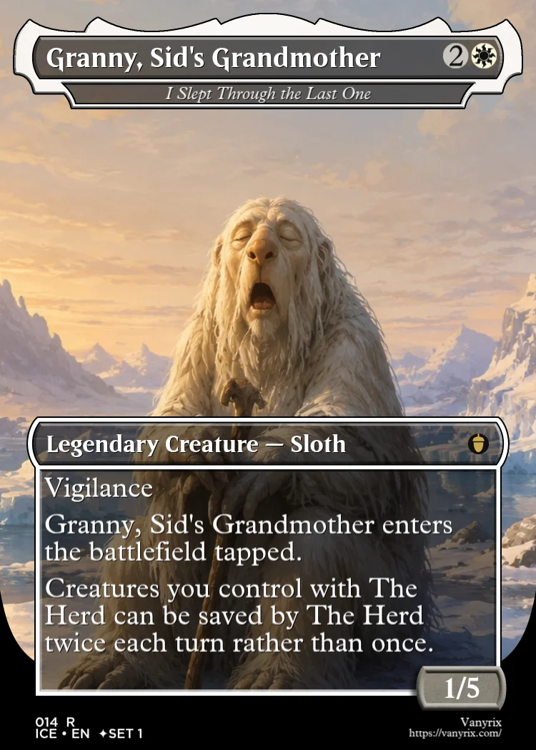 Granny, Sid's Grandmother