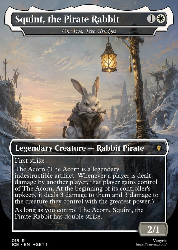 Squint, the Pirate Rabbit
