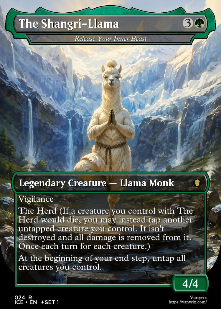 The Shangri-Llama