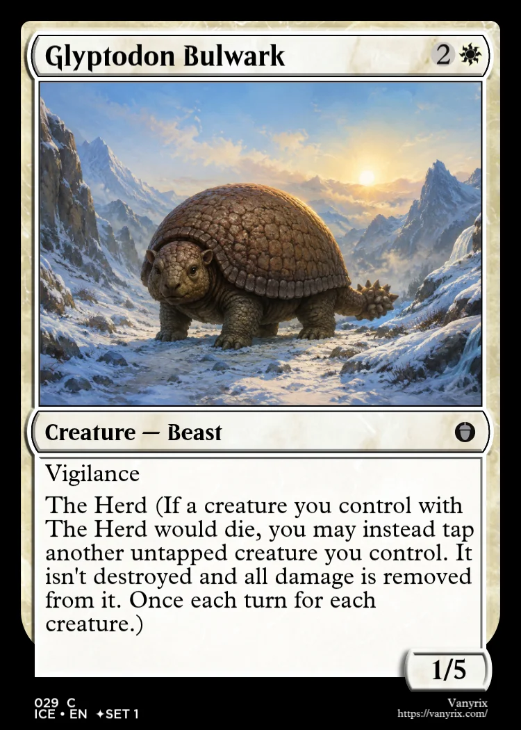 Glyptodon Bulwark