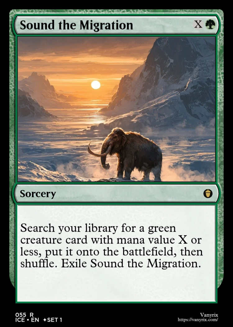 Sound the Migration