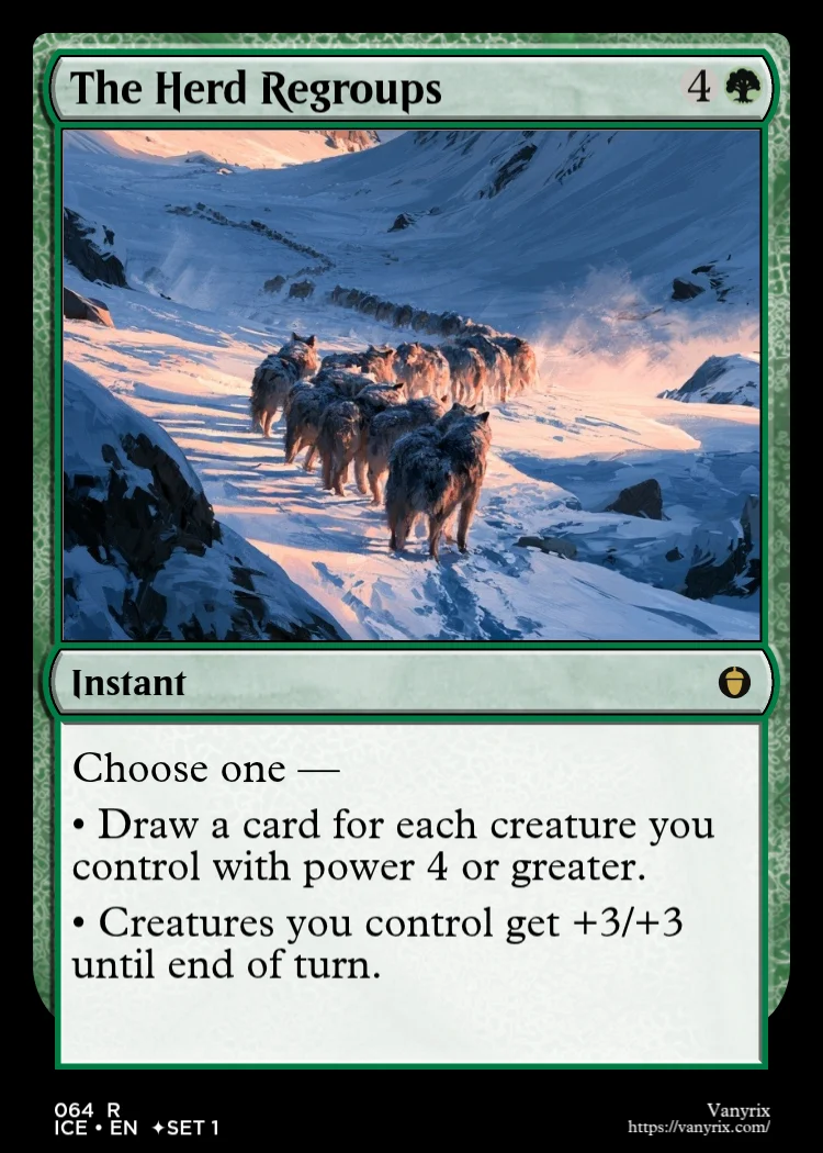 The Herd Regroups